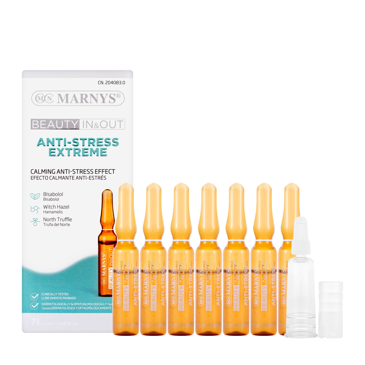 Marnys Beauty In and Out Anti Stress Ampule 7X2 Ml