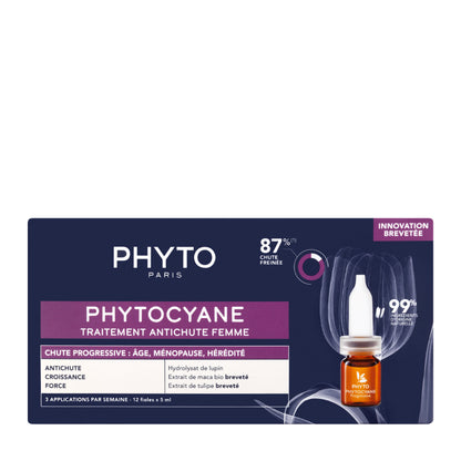 Phyto New Cyane Progressive Women Ampoules 12×5 ml