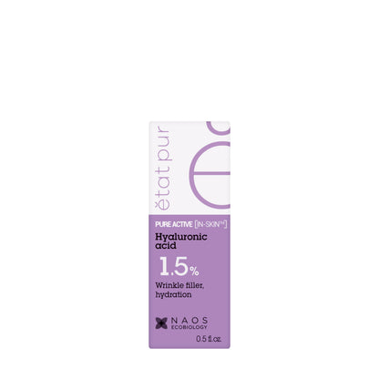 Etat Pur Pure Active Hyaluronic Acid 1.5% Wrinkle Filler, Hydration Serum 15 Ml