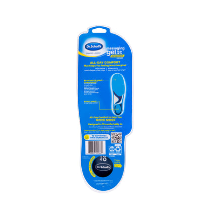 Dr Scholl's Energizing Comfort  Massaging Gel Insoles [Women] 1 Pair