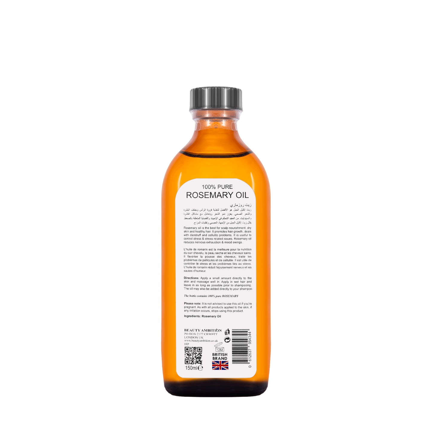 Beauty Ambition Pure Rossmary Oil 150 Ml