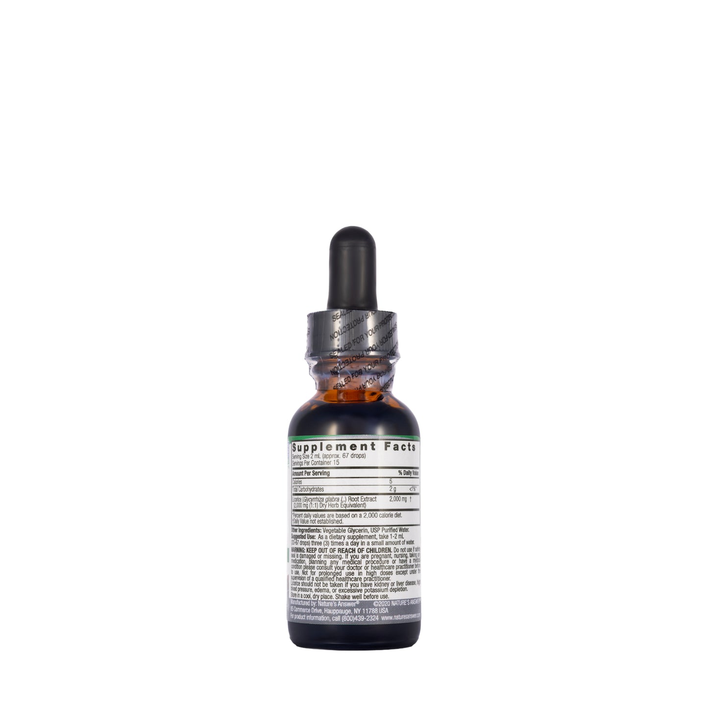 Nature's Answer Licorice Root Fluid Extract 30ml