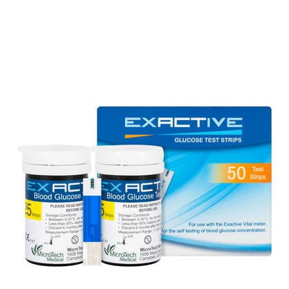 Exactive Glucose 50 Strips