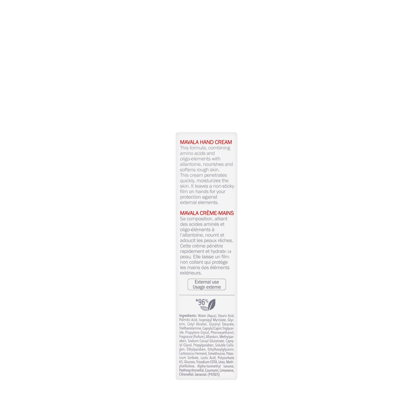Mavala Mava+ Extreme Hand Cream 50 Ml