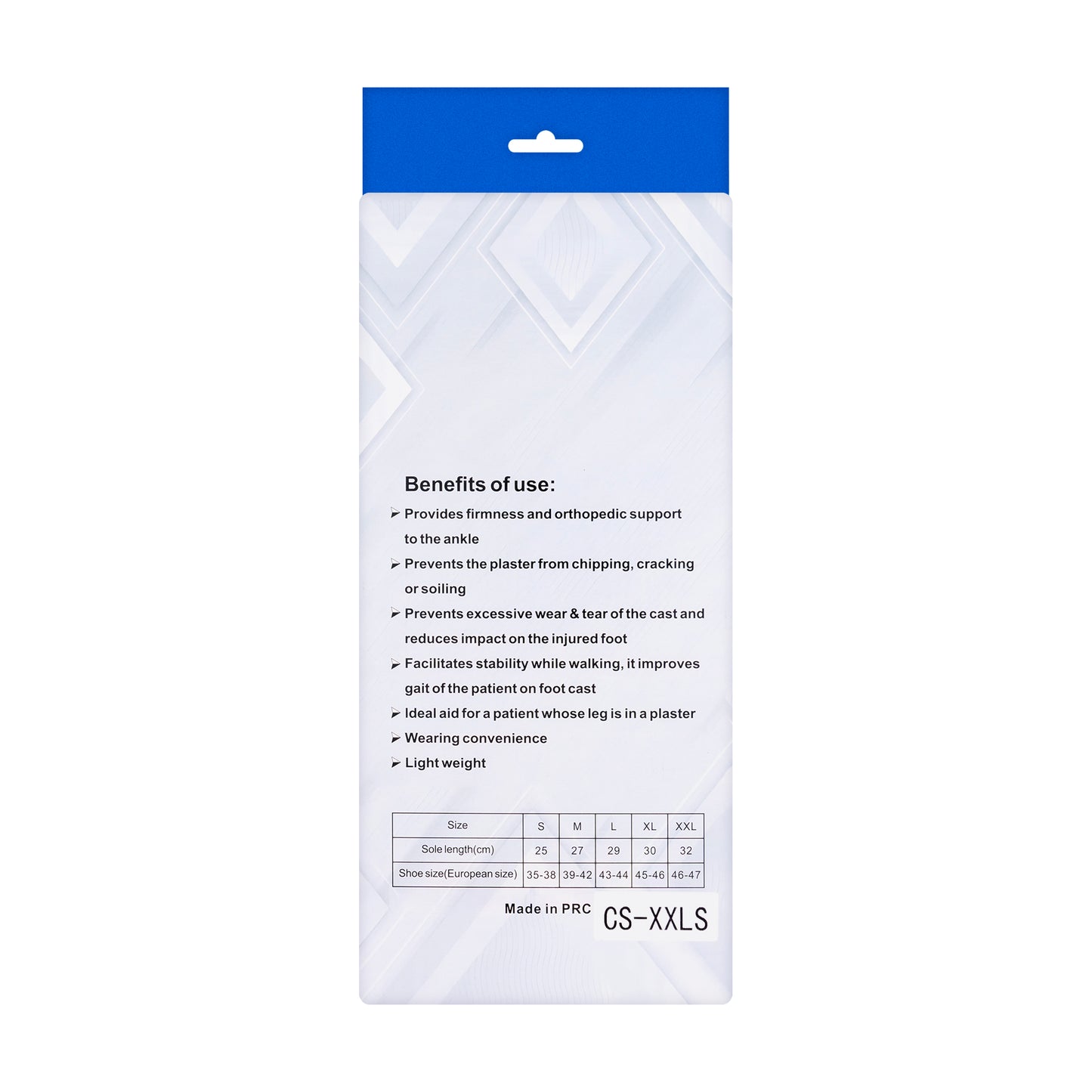Zero Pain Cast Shoe [2X-Large]