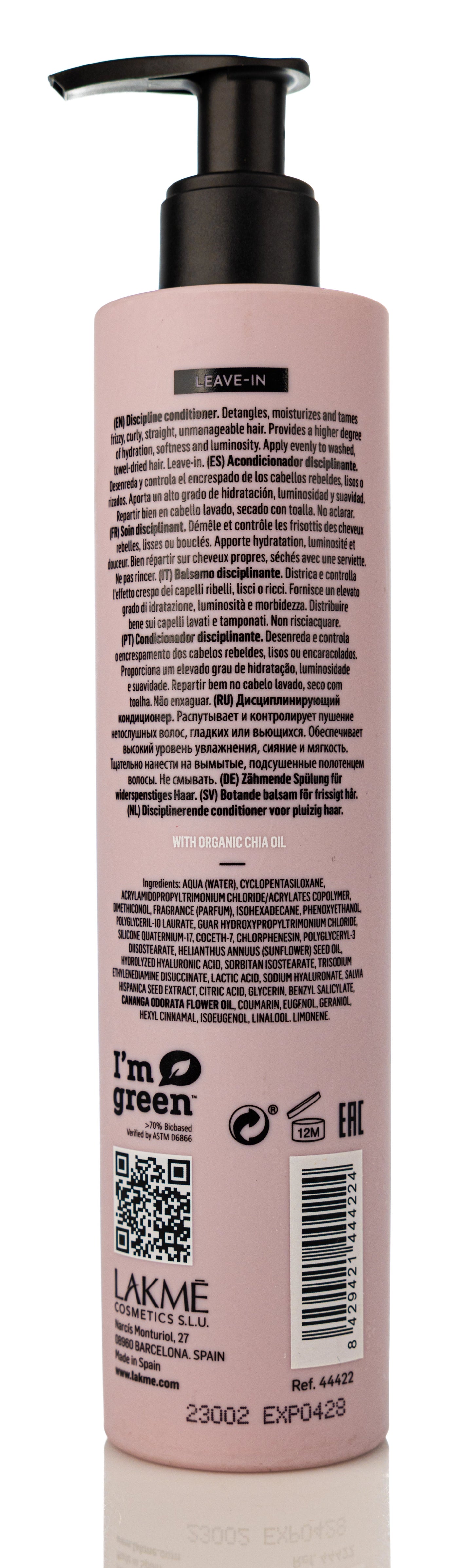 Lakme Teknia Frizz Control Conditioner 300 Ml