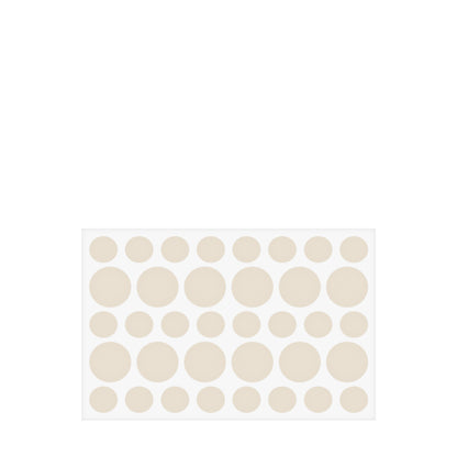 Black & Brown Clear Patches 36 Pieces