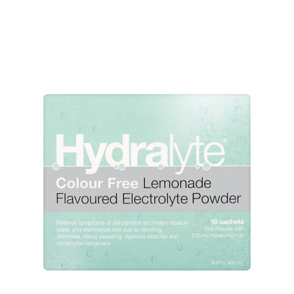 Hydralyte Lemonade Sachet 10X4.9 gm