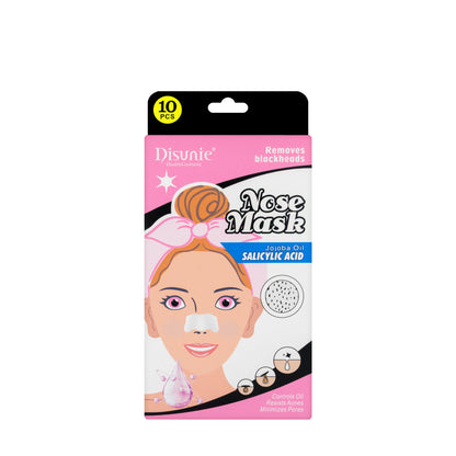 Disunie Nose Mask Bamboo Charcoal 10 Pieces