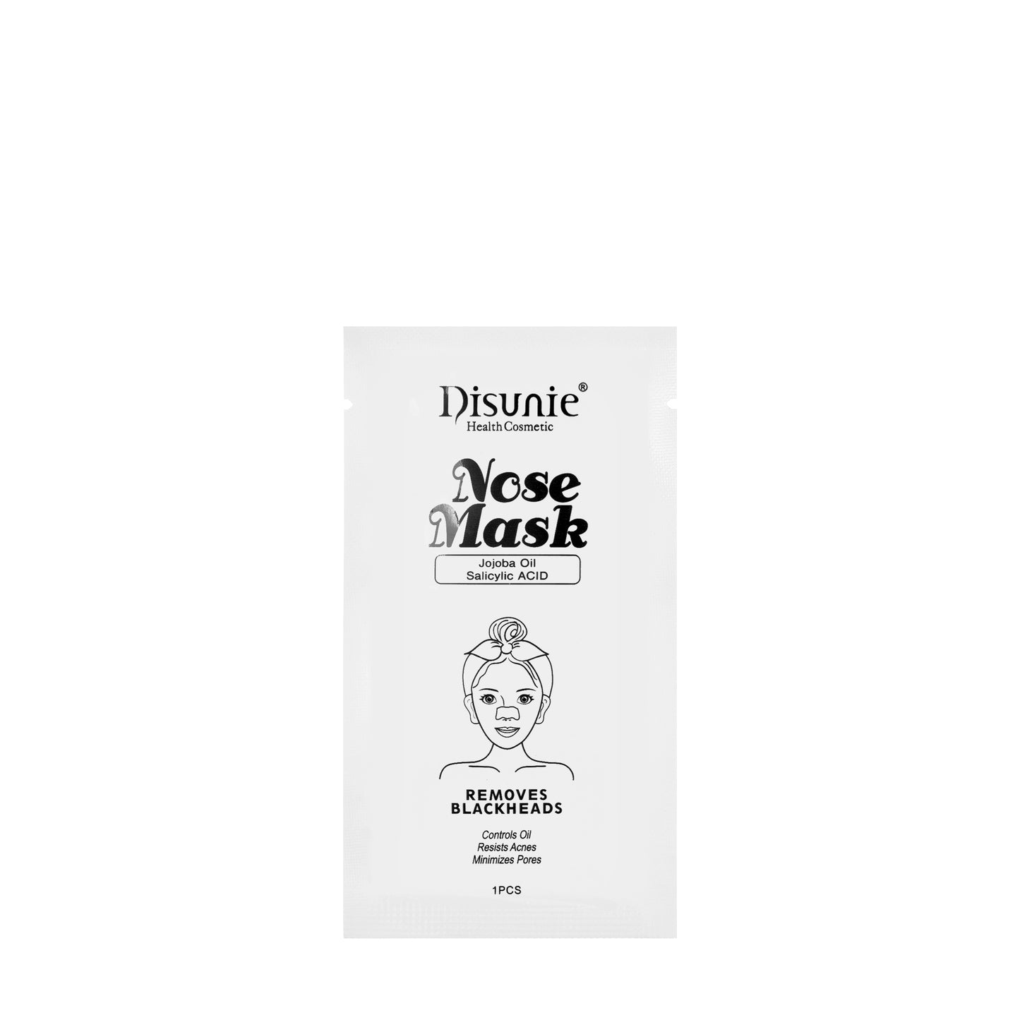 Disunie Nose Mask Bamboo Charcoal 10 Pieces