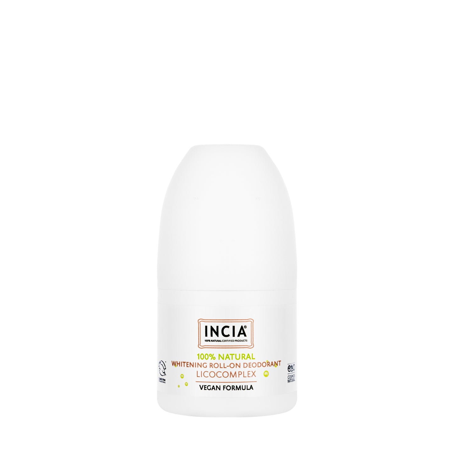 Incia Natural Whitening Deodorant Roll 50 Ml
