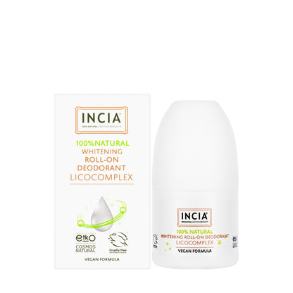 Incia Natural Whitening Deodorant Roll 50 Ml