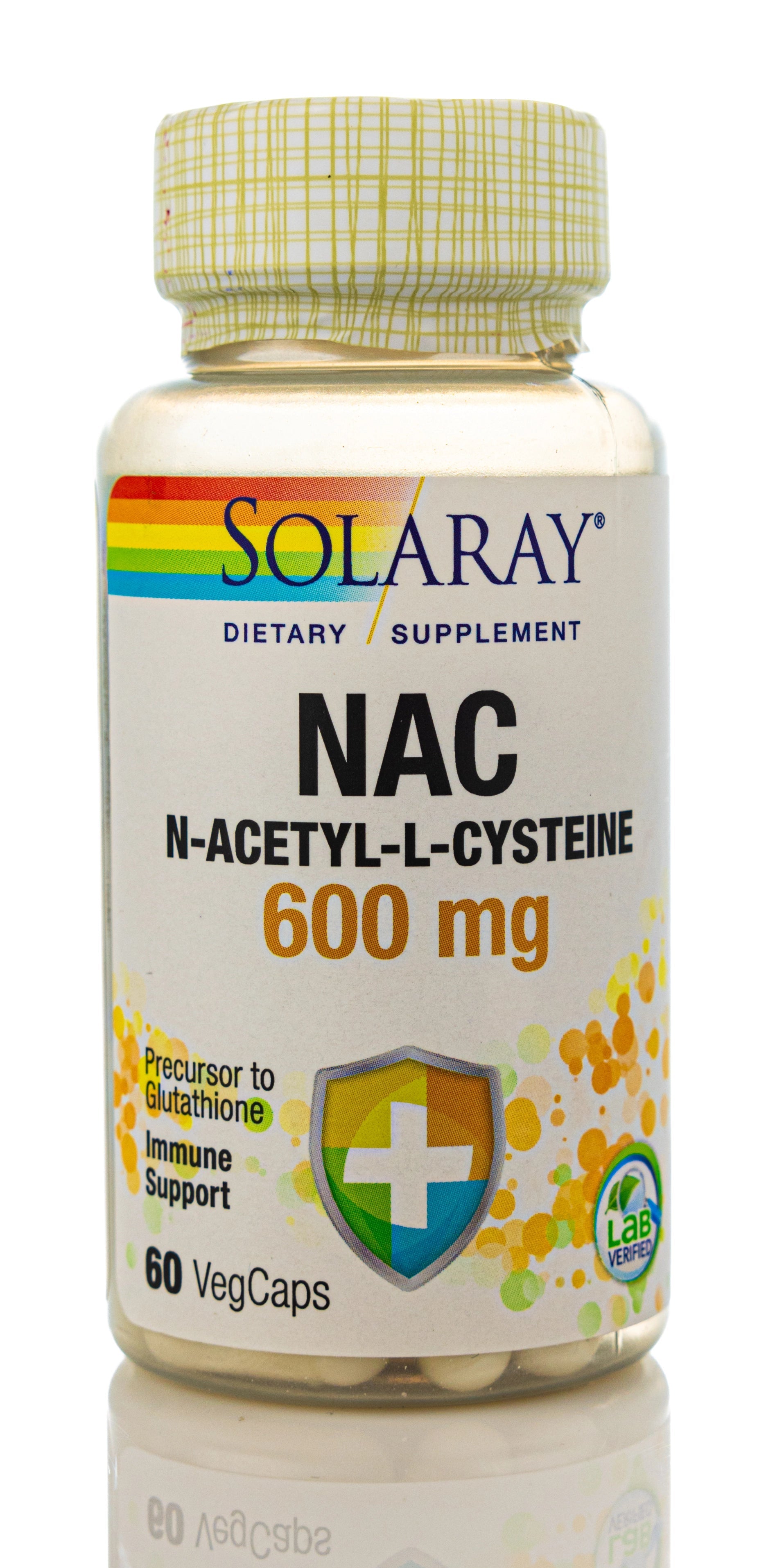 Solaray NAC 600mg 60 Capsules