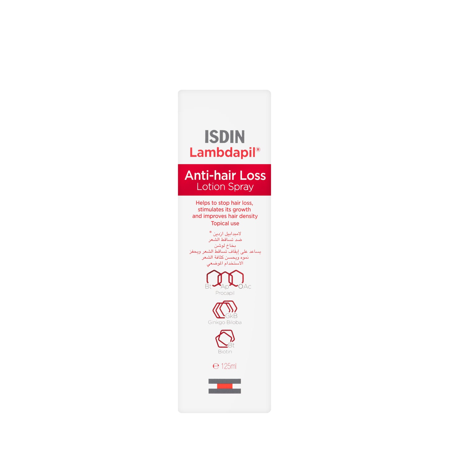 Isdin Lambdapil Anti Hair Loss Lotion Spray 125 Ml
