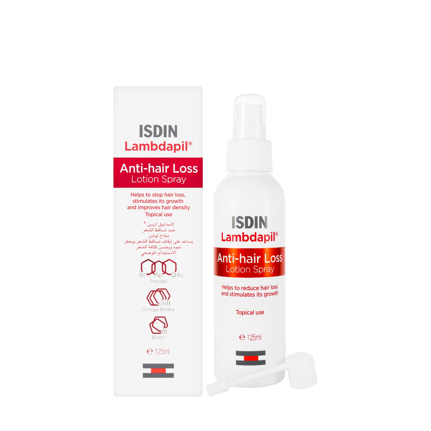 Isdin Lambdapil Anti Hair Loss Lotion Spray 125 Ml