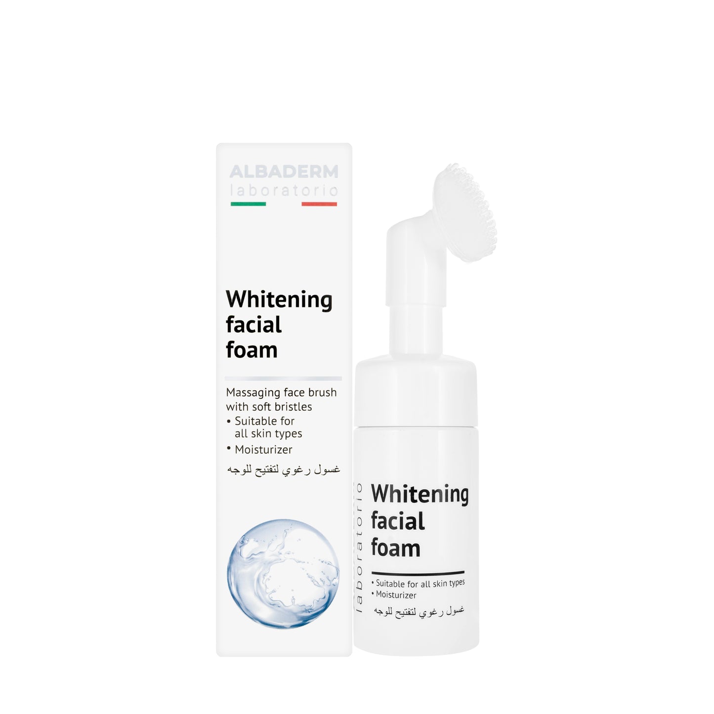 Albaderm Whitening Facial Foam 100Ml
