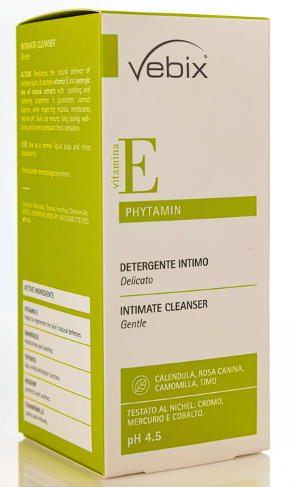 Vebix Phytamin Intimate Cleanser[Ph 4.5] 300 Ml