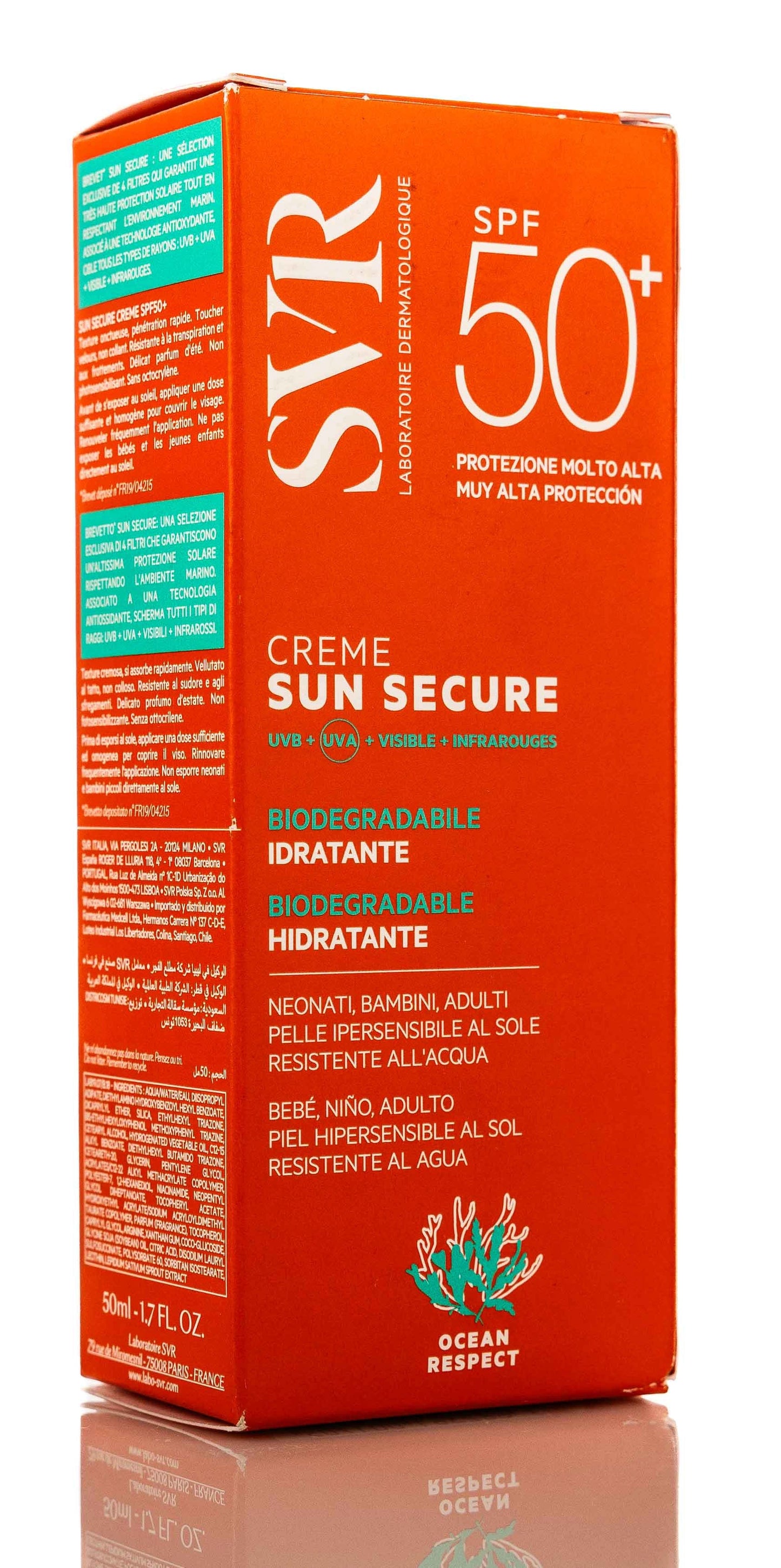 SVR Sun Secure Spf 50+ Hidratante Cream 50 ml