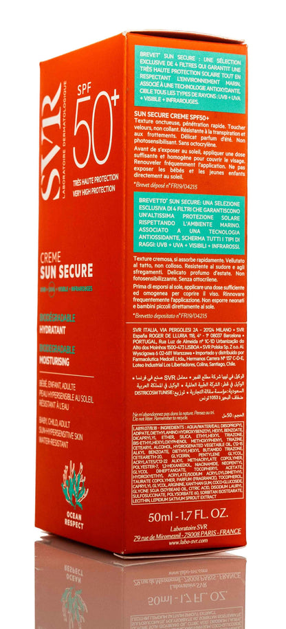 SVR Sun Secure Spf 50+ Hidratante Cream 50 ml
