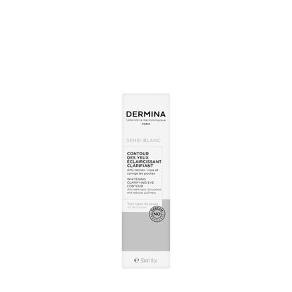 Dermina Sensi Blanc Whitening Clarifying Eye Contour Cream 30 Ml