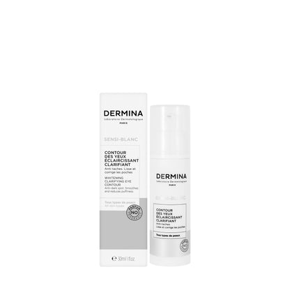 Dermina Sensi Blanc Whitening Clarifying Eye Contour Cream 30 Ml