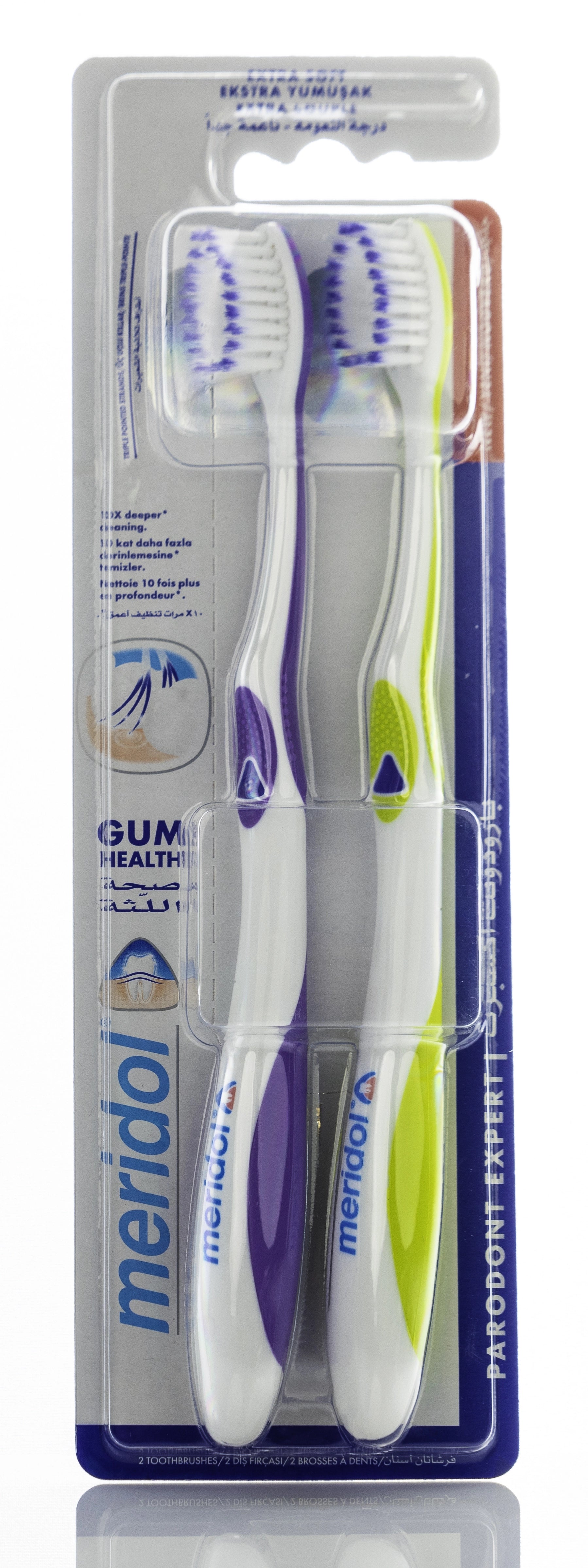 Meridol Parodont Toothbrush Extra Soft 2Pieces