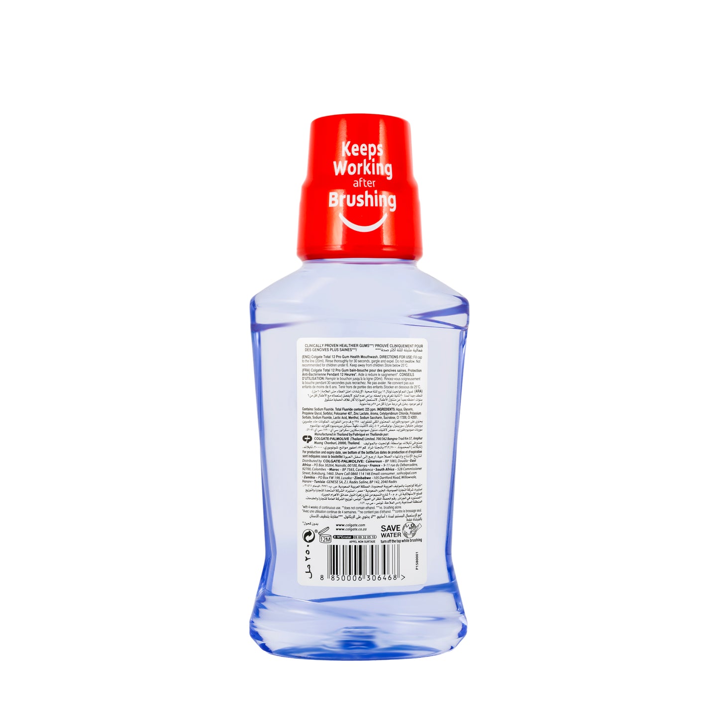 Colgate Total Pro Gum Health Mouthwash 250Ml