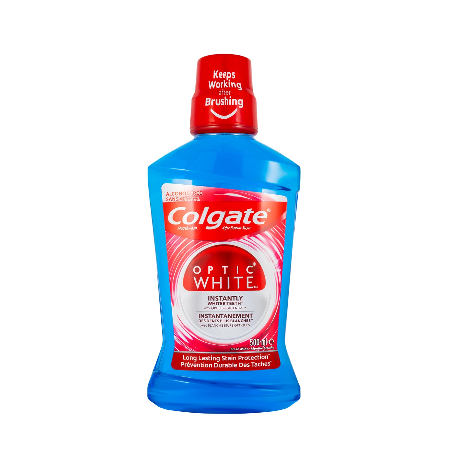 Colgate Optic White Instant Mouthwash 500 ml