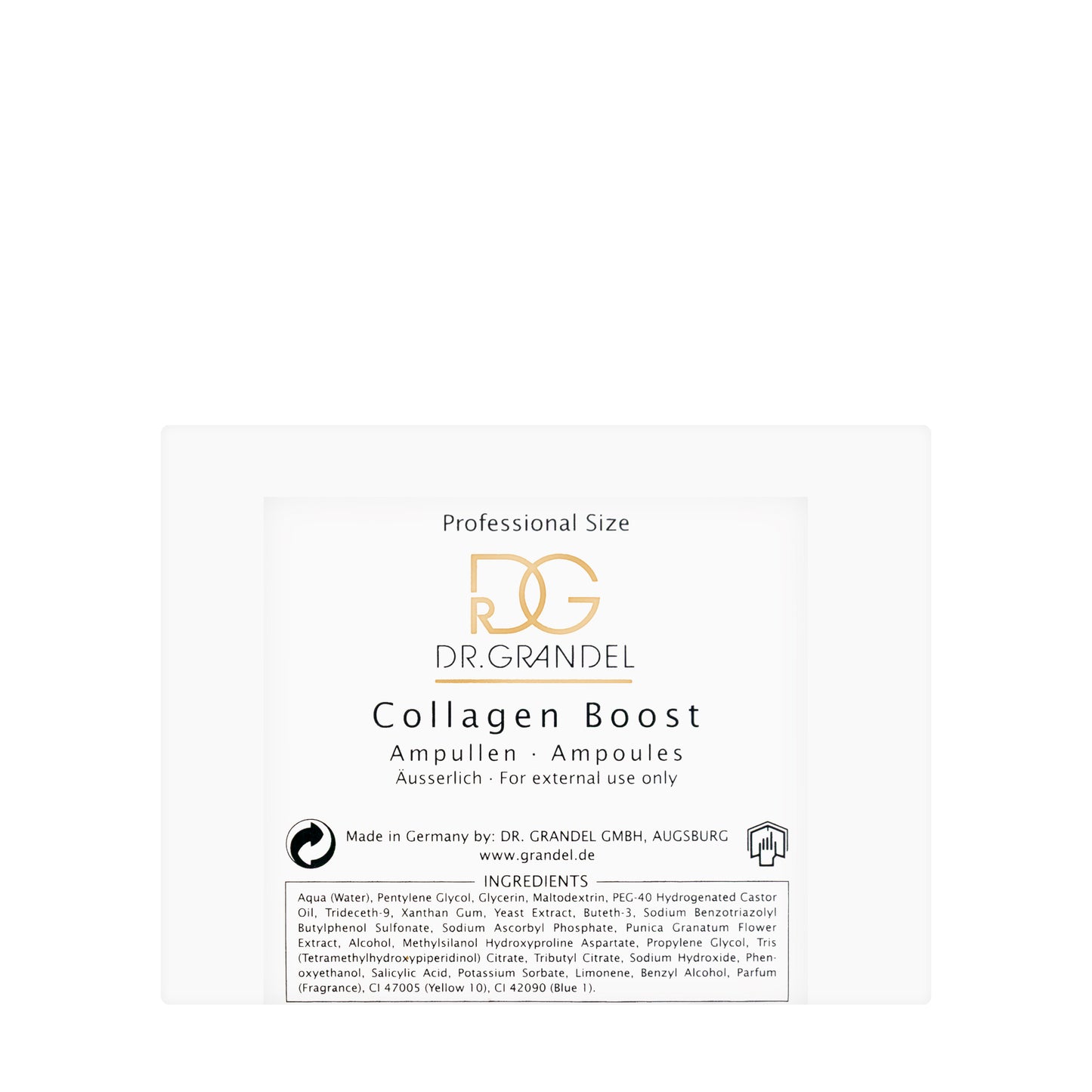 DR Grandel Ampoule Selection Collagen Boost Ampoules 12 x 3 Ml