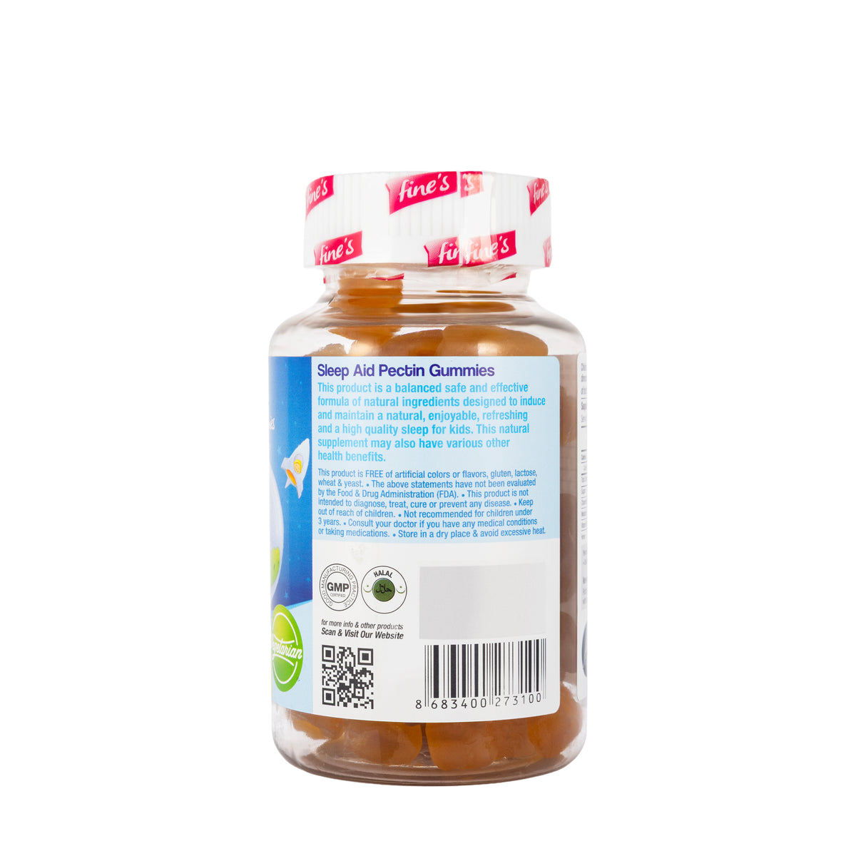 Fine's Kids Chamomile+ Sleep Aid 60Gummies