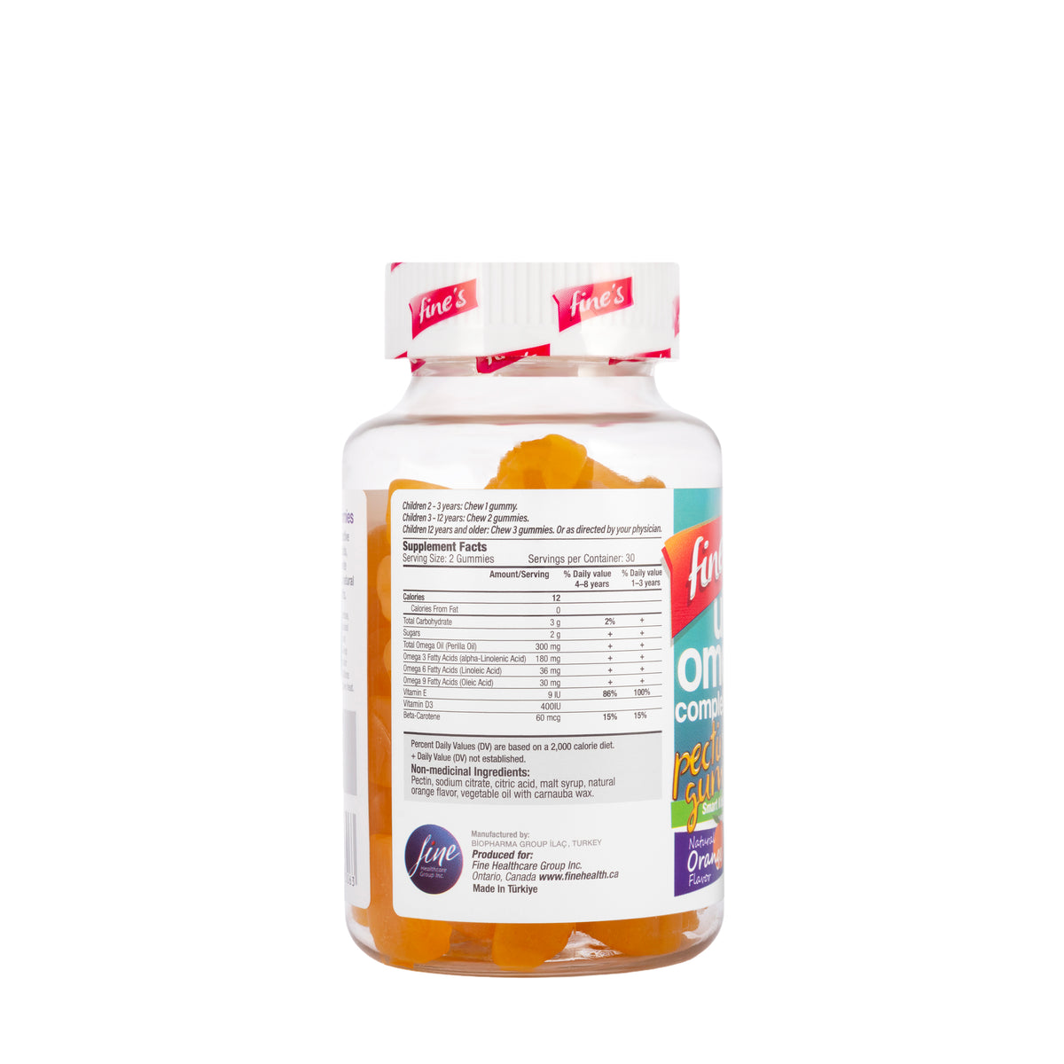 Fine's Kids Ultra Omega Complete 60Gummies
