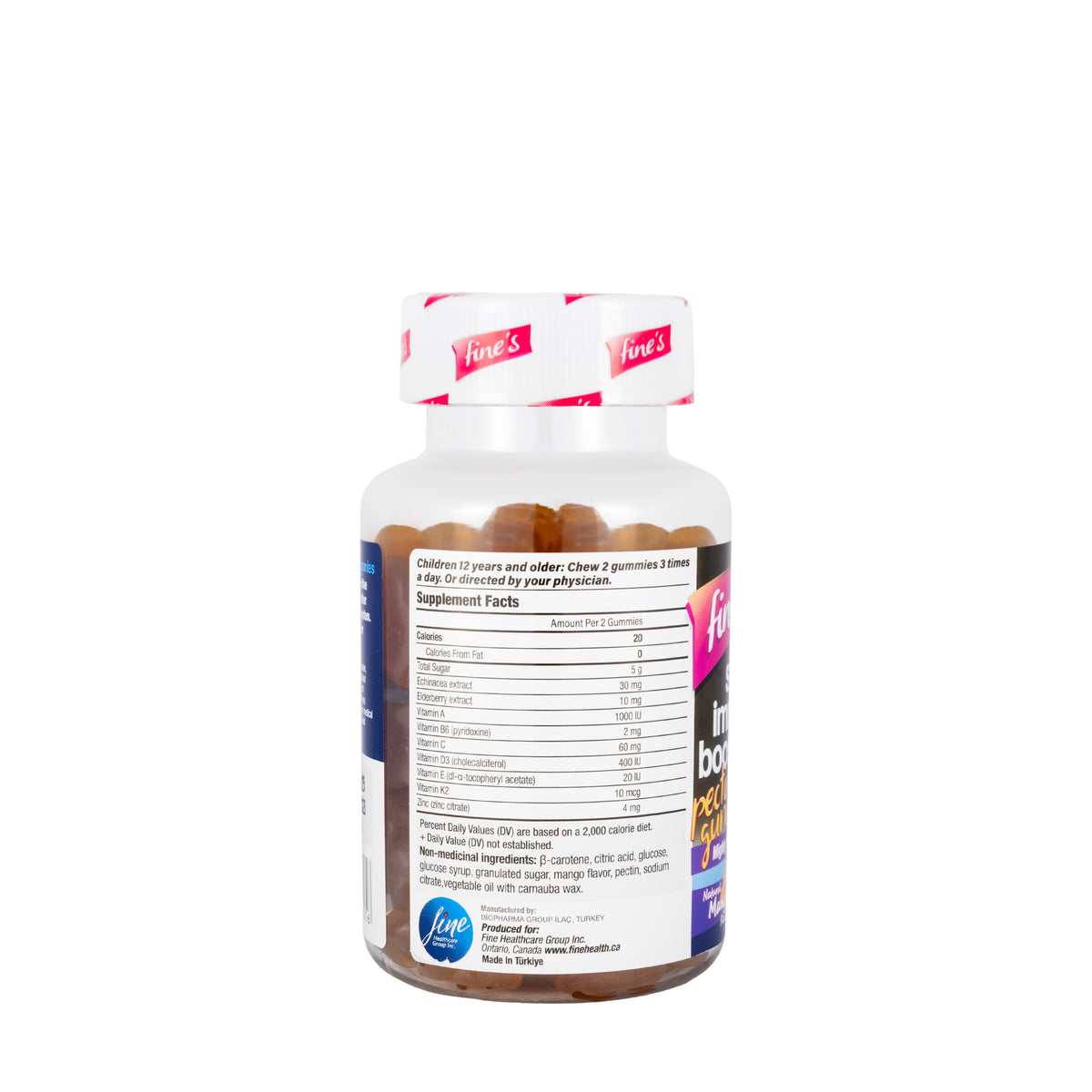 Fine's Kids Echincea  Super Immune Booster 60Gummies