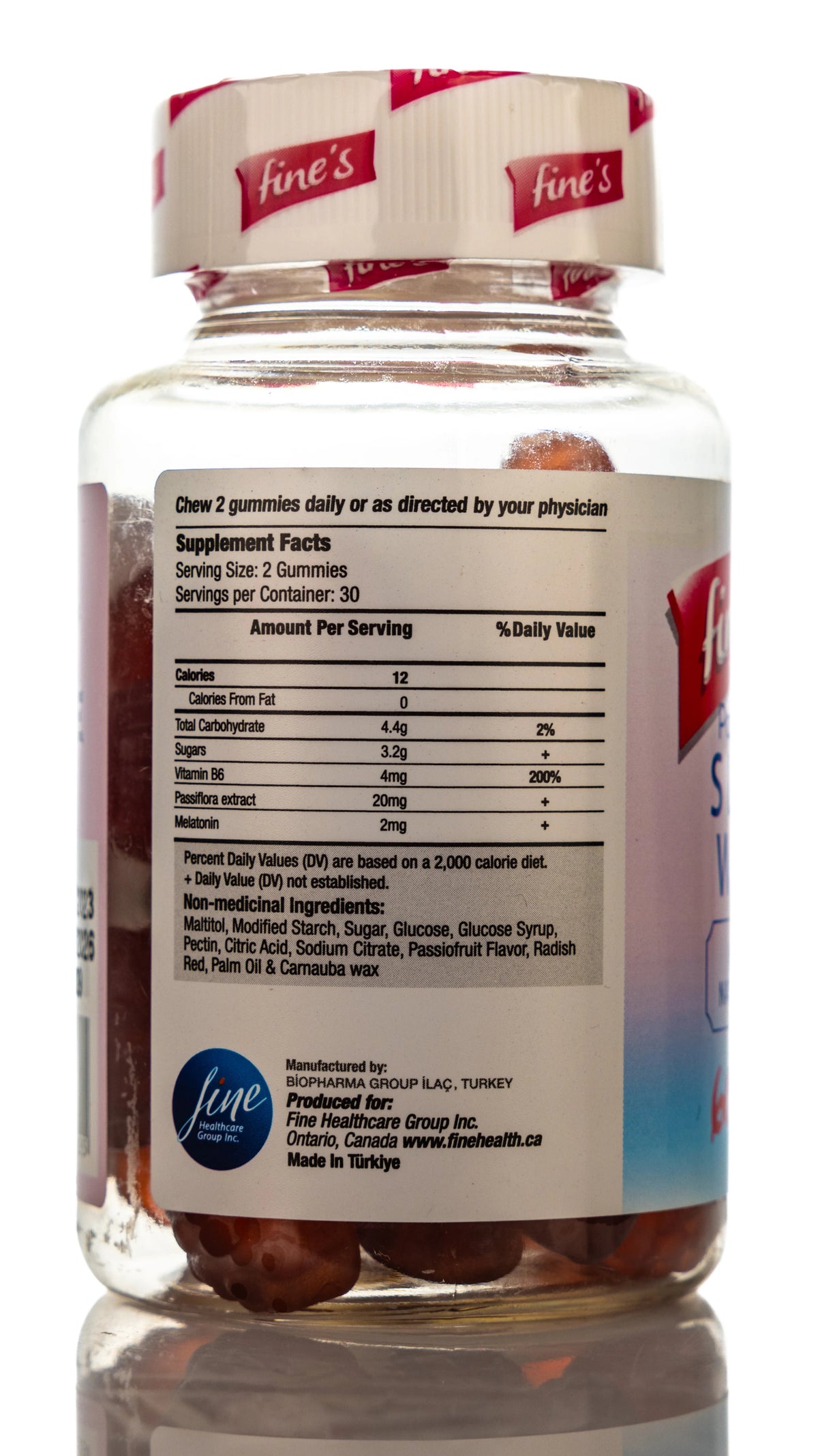 Fine's Adult Sleep Well 60Gummies