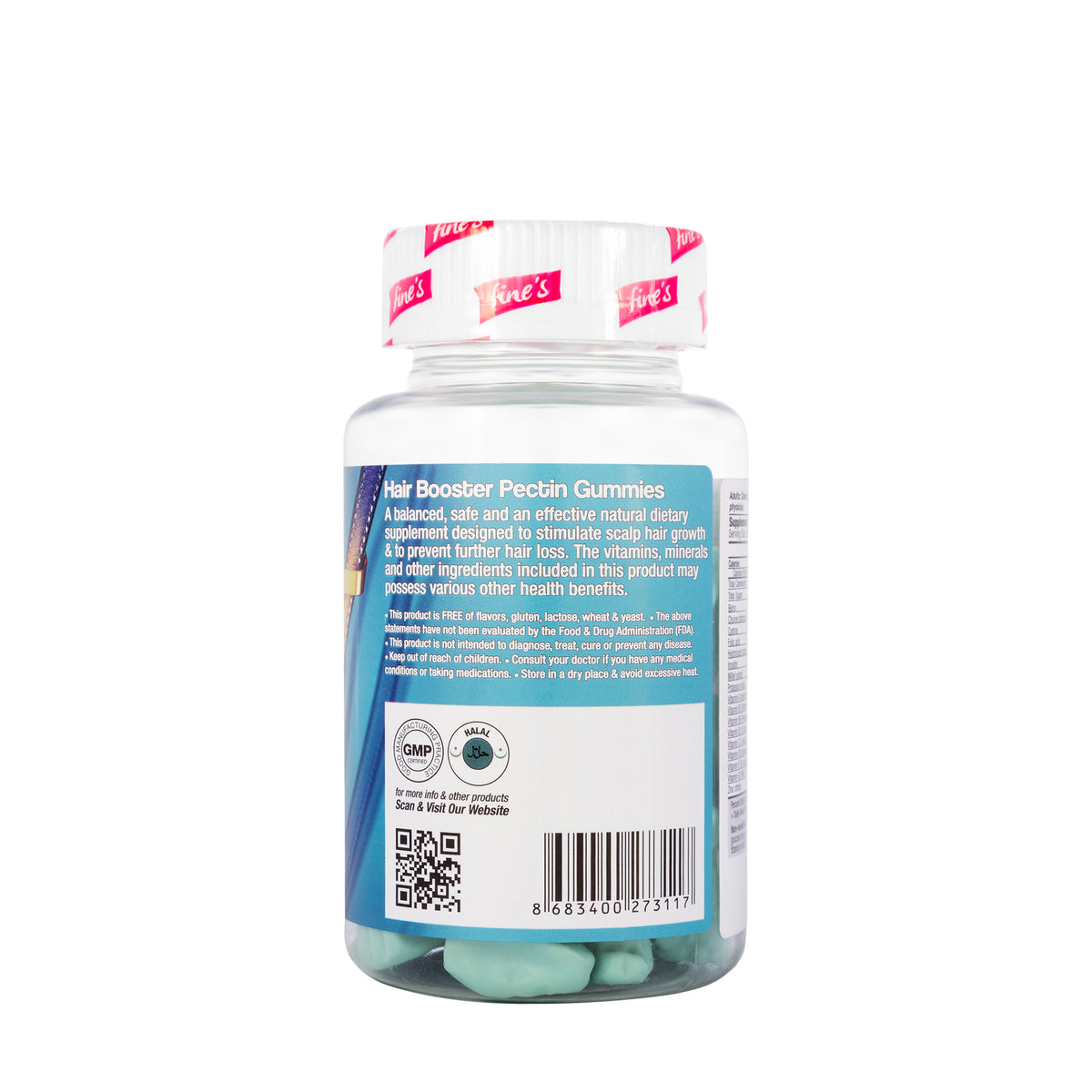 Fine's Adult Biotin + Super Hair Booster 60 Gummies