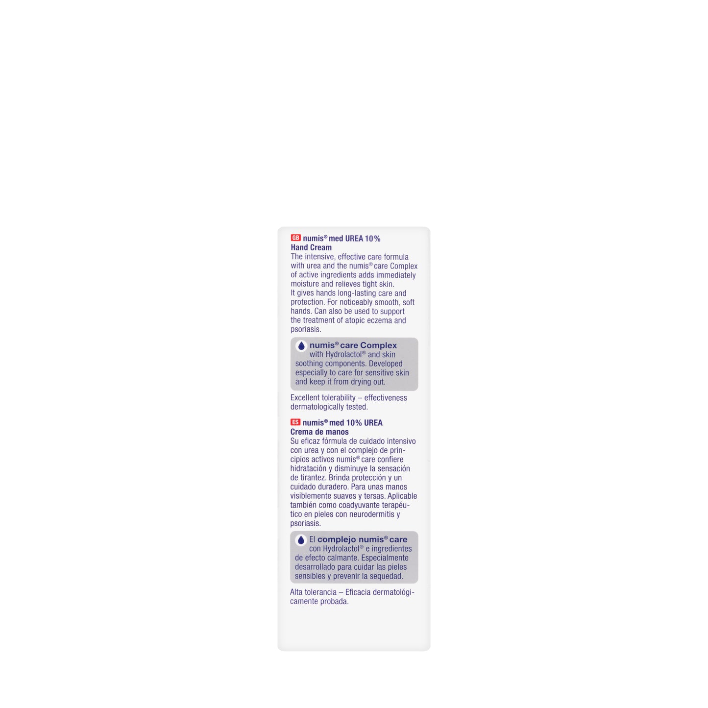 Numis med Urea 10% Hand Cream 75 Ml