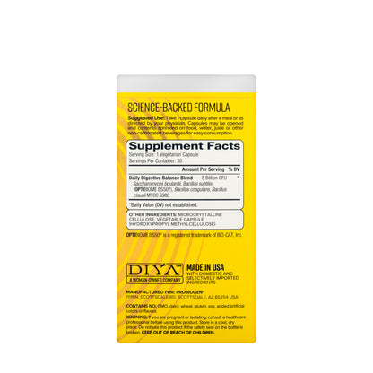 Probiogen Daily Spore Probiotic 30 Capsules