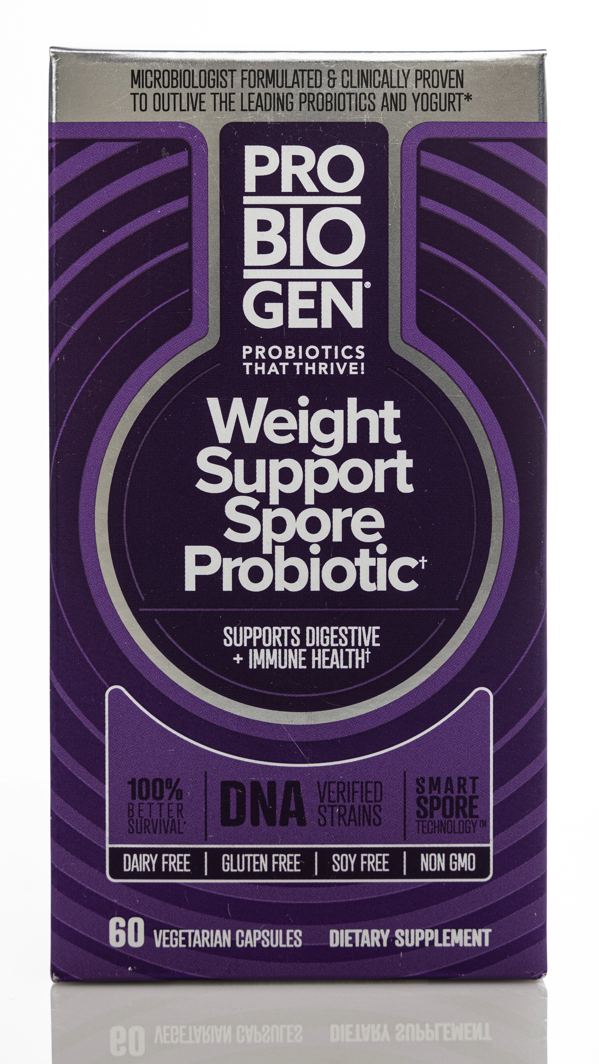 Probiogen Weight Support Spore Probiotic 60 Capsules