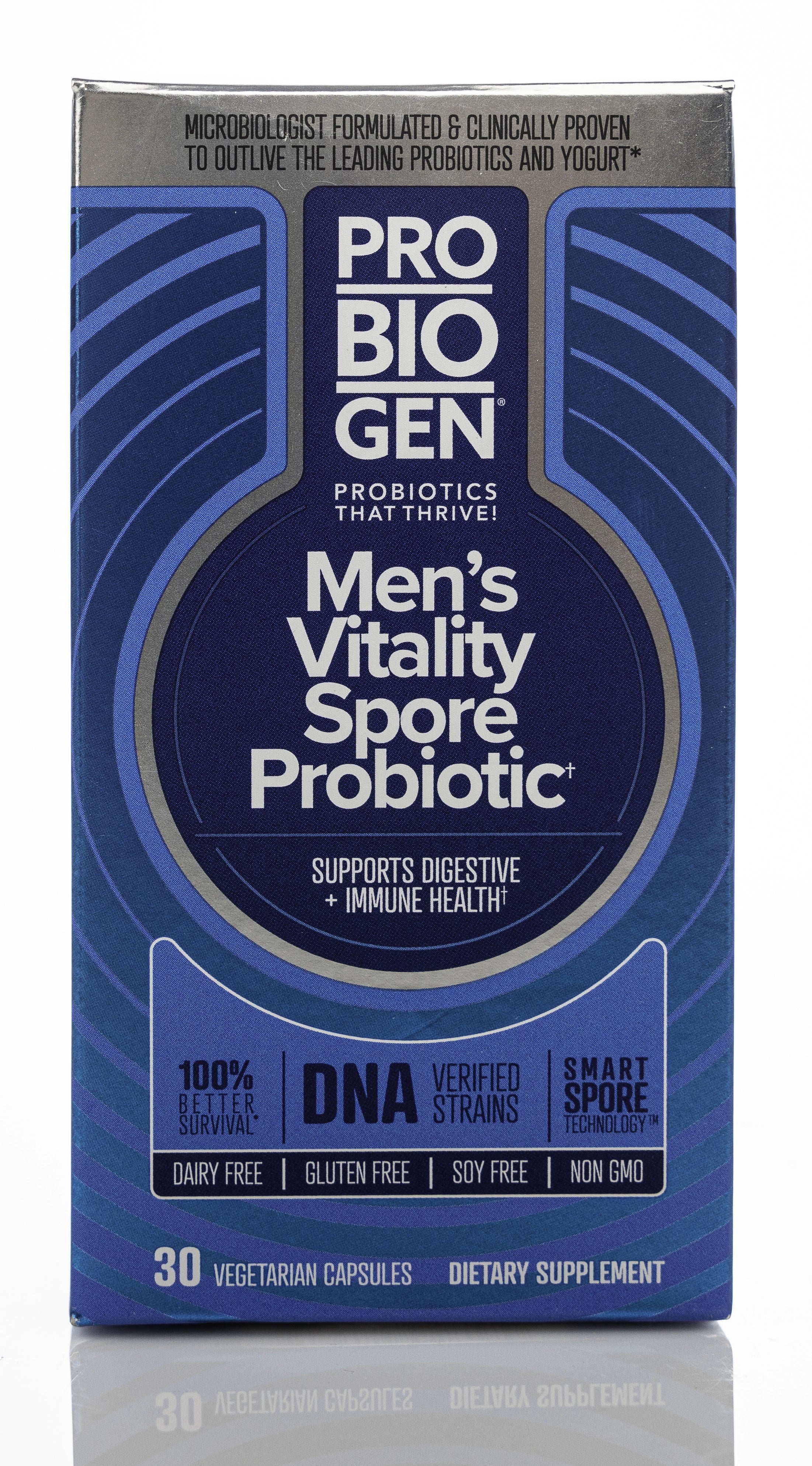Probiogen Men's Vitality Spore Probiotic 30 Capsules