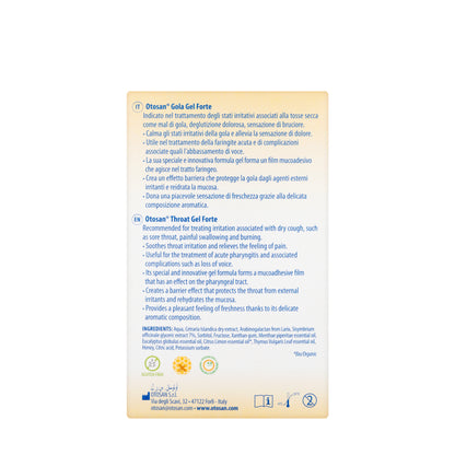 Otosan Throat Gel Forte 14 Stick X10Ml
