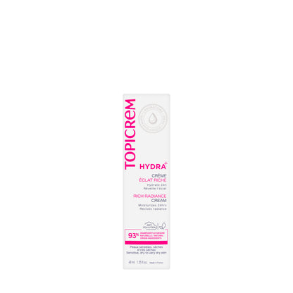 Topicrem Rich Moisturizing Radiance Cream 40 Ml