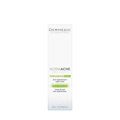 Dermedic Normacne Preventi Veprolanum DH Night Anti-Imperfections Night Cream 40 ml