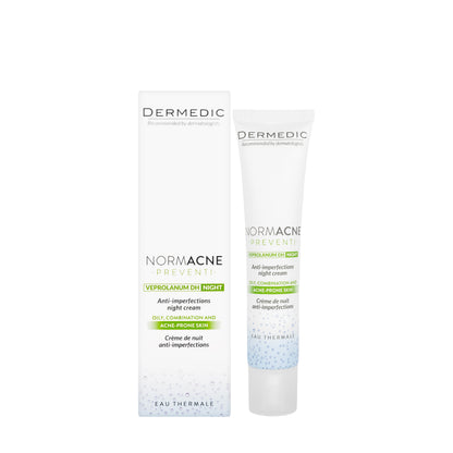 Dermedic Normacne Preventi Veprolanum DH Night Anti-Imperfections Night Cream 40 ml