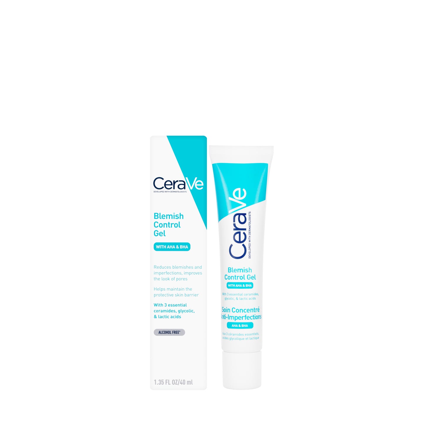 CeraVe Blemish Control Gel with AHA & BHA Gel 40 Ml