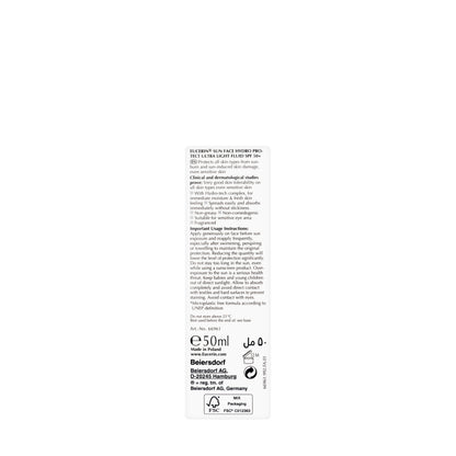 Eucerin Sun SPF 50+ Hydro Protect Ultra-Light Fluid 50 Ml