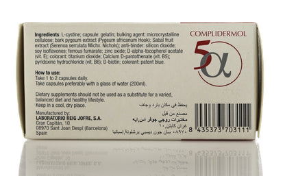 Complidermol 5-Alpha Hair Loss 60 Capsule