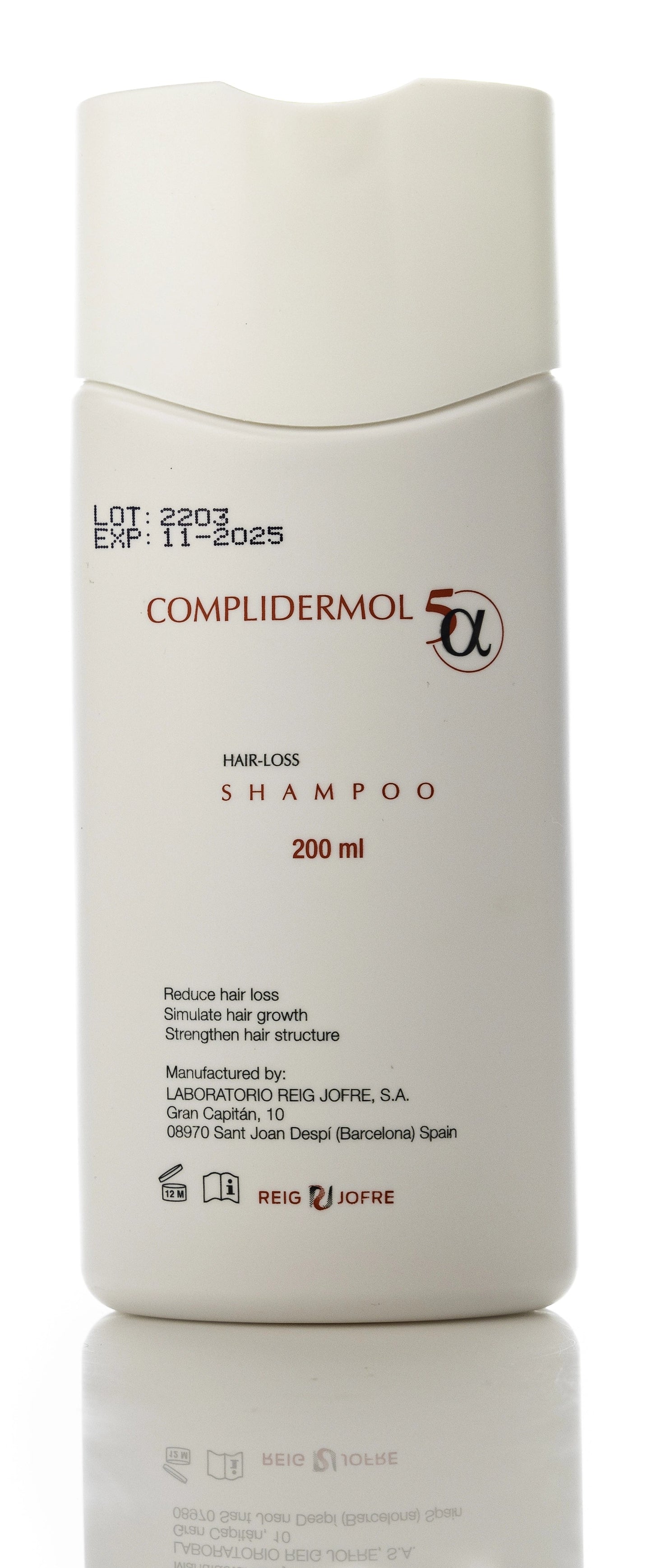 Complidermol 5-Alpha Hair Loss Shmpoo 200Ml