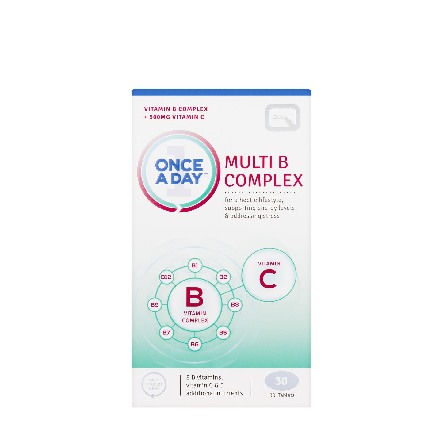 Quest Once A Day Multi B Complex 30 Tablets