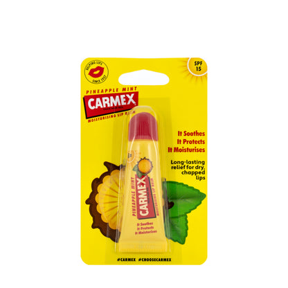 Carmex Pineapple Mint Moisturizing SPF 15 Lip Balm 10 Gm