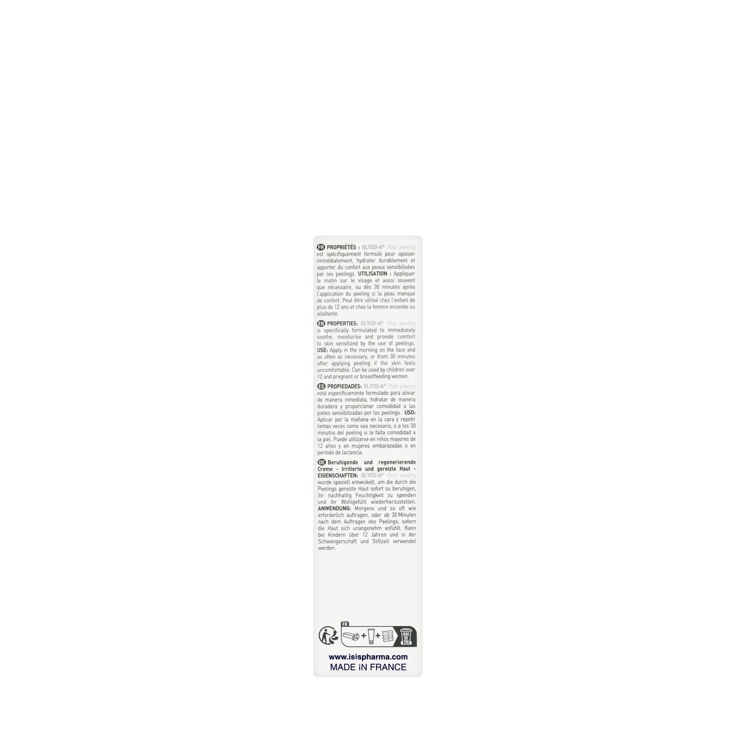 Isis Glyco-A Post Peeling Cream 40 Ml