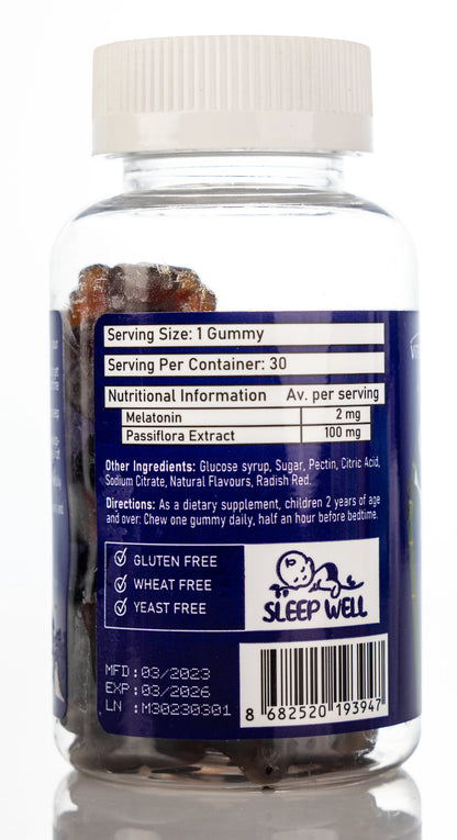 Vitron Melatonin Sleep Well 30 Gummies
